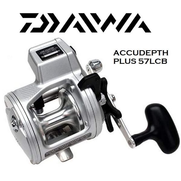 Daiwa Accudepth Plus 57LCB 6.1:1 Line Counter Reel 6X0057190 - Fishingurus  Angler's International Resources