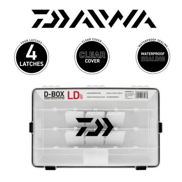 Daiwa D-Box Tackle Box Large Deep D-BOXLD