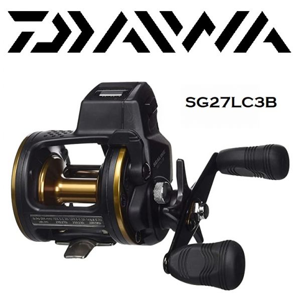 Daiwa Sealine SG27LC3BW 4.2:1 Line Counter Reel 6X0057210 - Fishingurus  Angler's International Resources