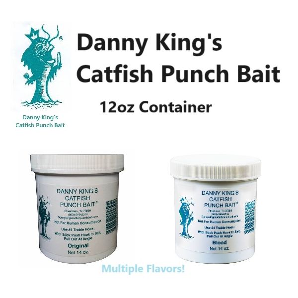 Danny King's Catfish Punch Bait 12oz (SELECT FLAVOR) 70005