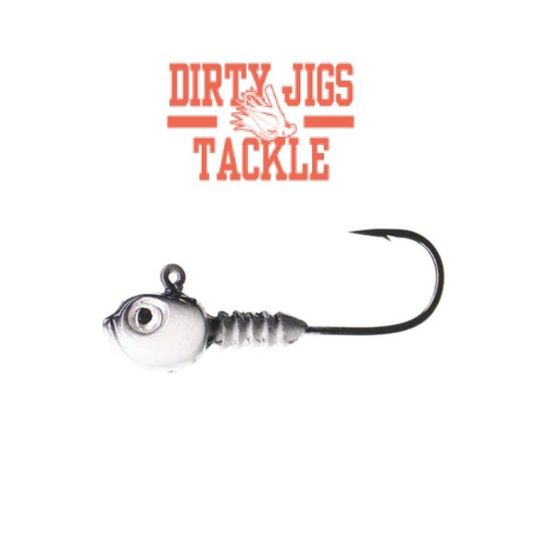 Dirty Jigs Tackle Guppy Head 1/0 Swimbait Jig Head Gizzard Shad (Select  Weight) GPYGS - Fishingurus Angler's International Resources