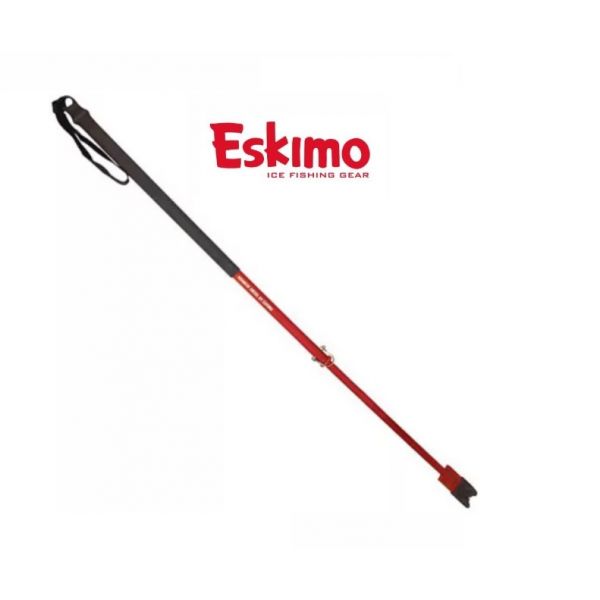 Eskimo Ice Fishing Gear CH12 2-Piece Chisel, Steel Blade, Foam Grip Handle
