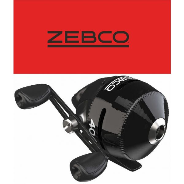 Zebco 404 All-Purpose Pre-Spooled 90yd 15lb Mono 2.8:1 Spincast Reel 404MBK  - Fishingurus Angler's International Resources