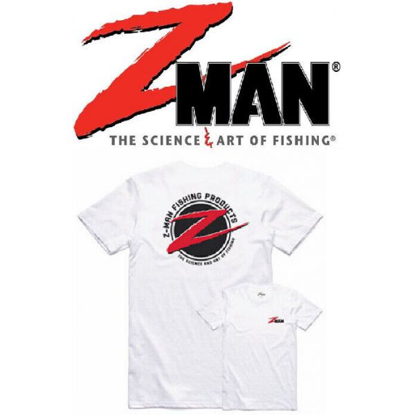 Z-Man Z-Circle Logo Teez White T-Shirt (Select Size) ZTLW