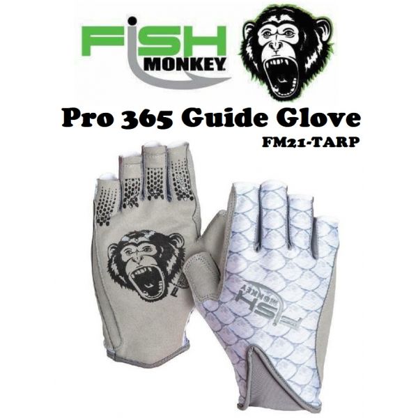 Fish Monkey UPF 50+ Exposed Fingers Quick Dry Breathable Half