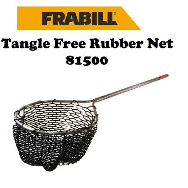 Frabill Tangle Free Rubber Net 17x19 81500 - Fishingurus Angler's  International Resources