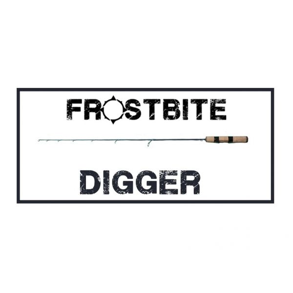 Frostbite Digger Twilight Series 39'' Medium Ice Rod T39M - Fishingurus  Angler's International Resources