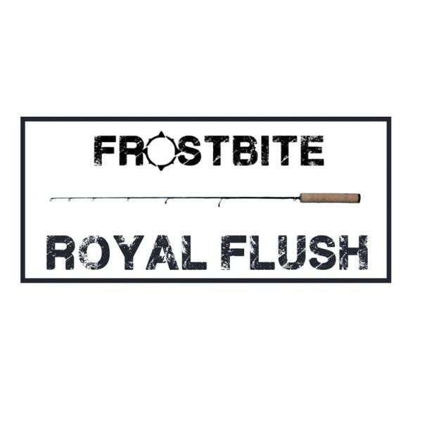 Frostbite Royal Flush Vanta Black 36 Light Ice Rod V36L
