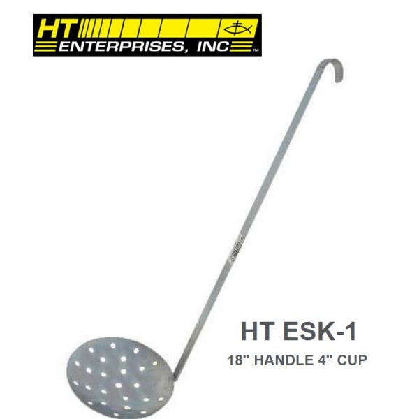 HT Enterprises 4 Scoop Metal Ice Skimmer ESK-1 - Fishingurus Angler's  International Resources
