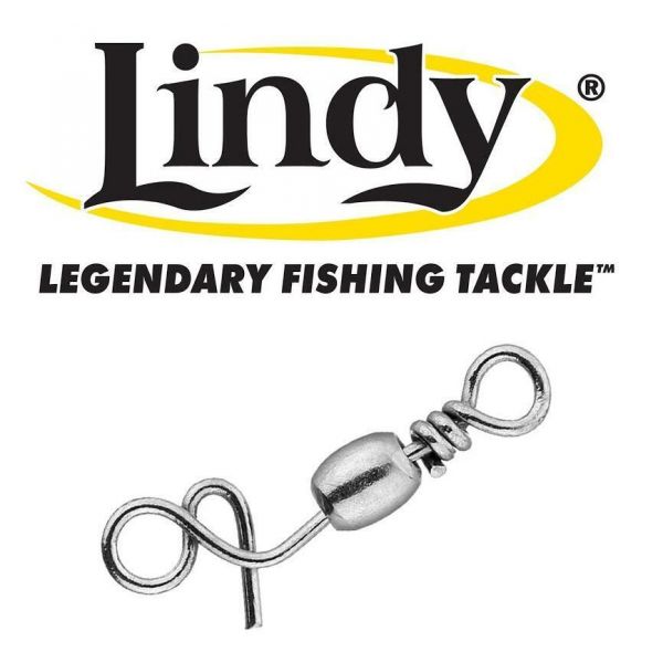 Lindy Fishing Lindy Rig Components Swivel Clips 5pk AC321 - Fishingurus  Angler's International Resources