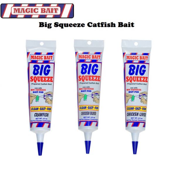 Magic Bait Big Squeeze Prepared Catfish Bait (Select Flavor) 77