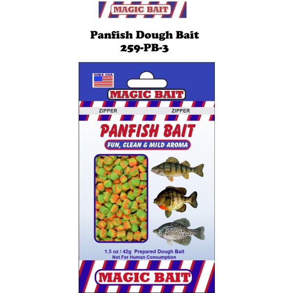 Magic Bait Panfish Dough 1.5oz 259-PB-3 - Fishingurus Angler's