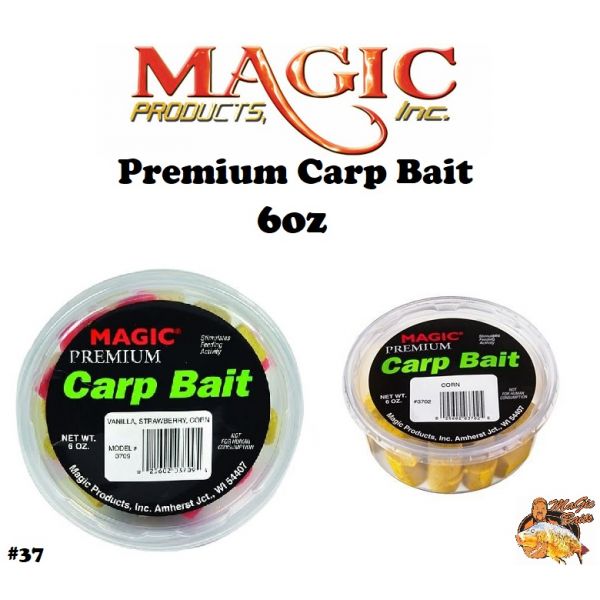 Magic Premium Carp Bait Dough Chunks 6oz (SELECT FLAVOR) #37 - Fishingurus  Angler's International Resources