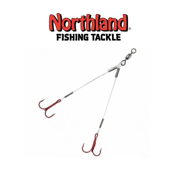 Northland Tackle Mini Predator Rig Unweighted 15lb Mono Quick Strike  (Select Hook Size) PRMC10 - Fishingurus Angler's International Resources