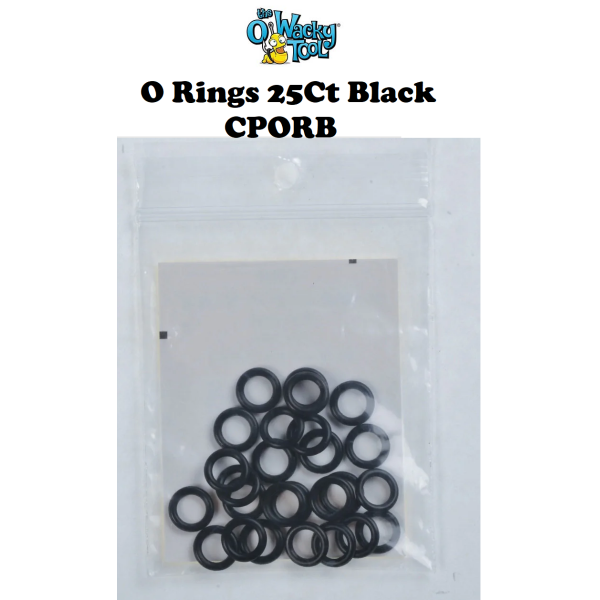 The O Wacky Tool O Rings Black (Select Size) CPORB - Fishingurus Angler's  International Resources