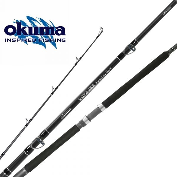 Okuma Voyager Signature Series 7' Medium/Medium Light 3pc Casting Travel Rod  VSB-C-703ML-M - Fishingurus Angler's International Resources