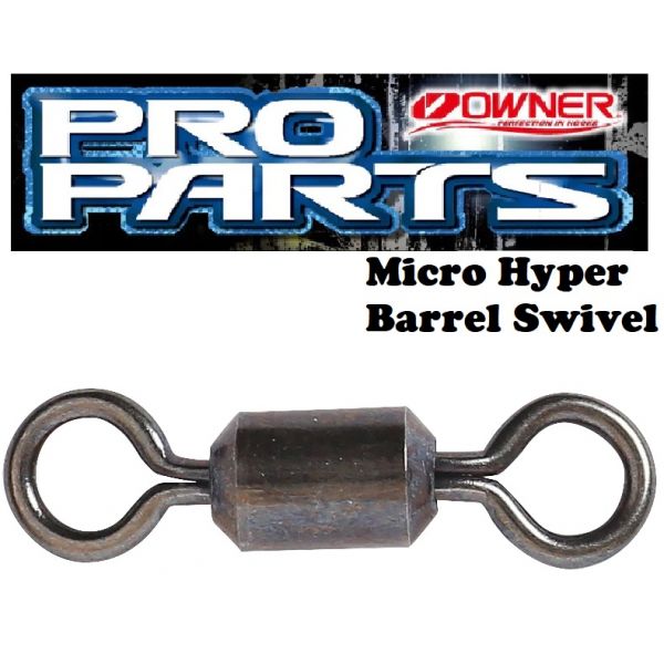 Owner Micro Hyper Barrel Swivel (Select Size) 5081 - Fishingurus
