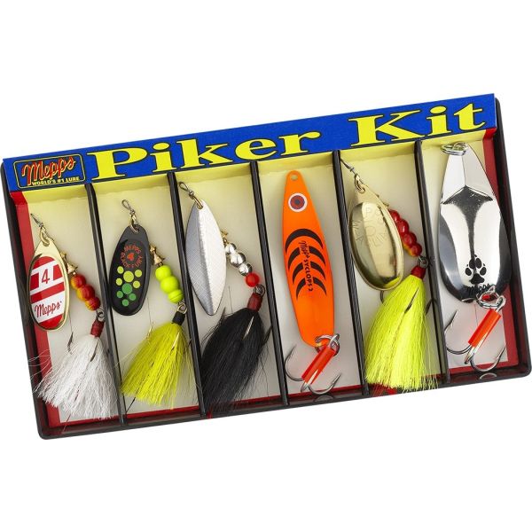 Mepps Walleye Kit Plain and Dressed Lure Assortment K6a for sale online