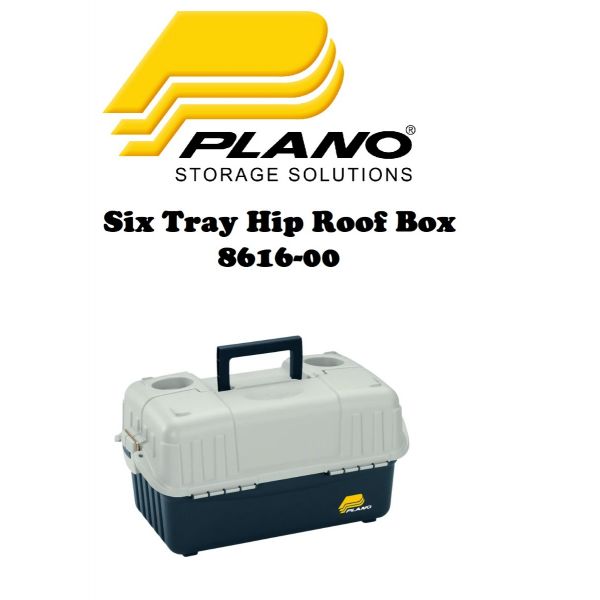 Plano Six Tray Hip Roof Box 8316-00 - Fishingurus Angler's International  Resources