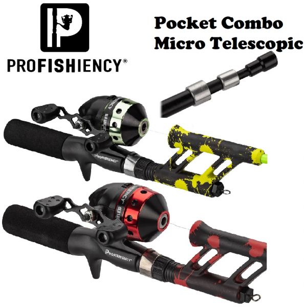 Profishiency Pocket Combo Mirco Telascopic (Select Color) PCSPLAT -  Fishingurus Angler's International Resources