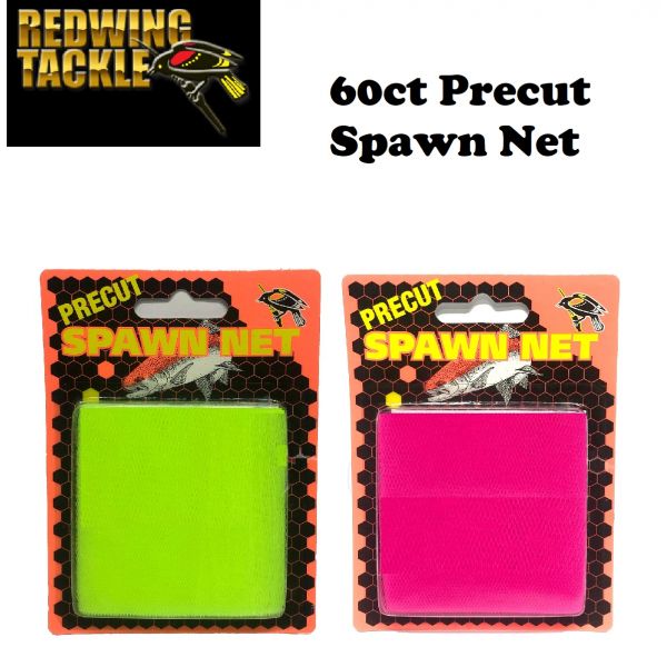 Redwing Tackle Precut Spawn Net (Select Color) CSN - Fishingurus Angler's  International Resources