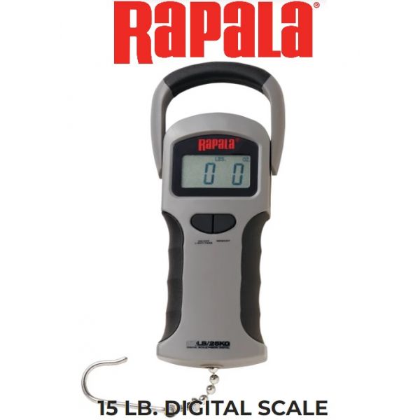 Rapala 15lb Digital Scale RGSDS-15 - Fishingurus Angler's