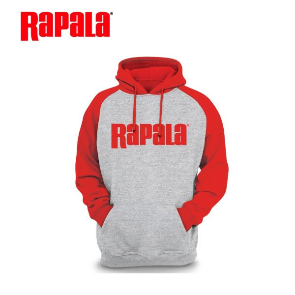 Rapala Sweatshirt Hoodie Grey/Red