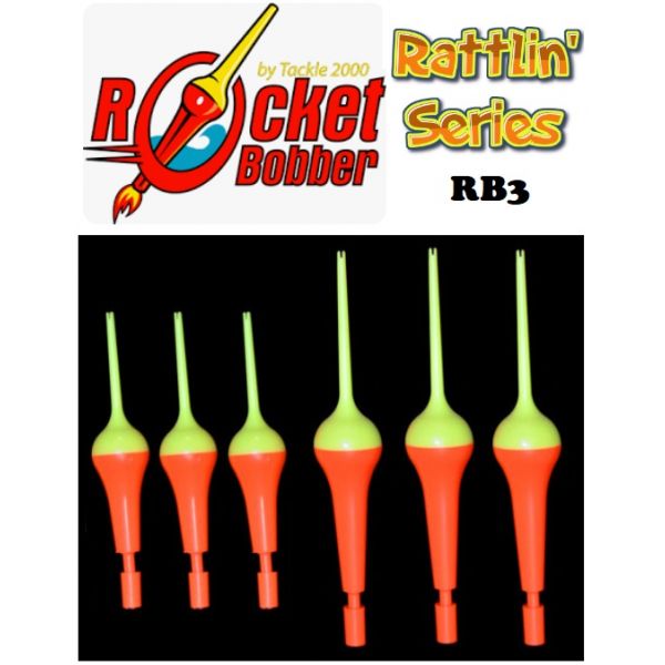 Bill Lewis Rocket Bobber Rattlin' Series (Choose Size) RB3 - Fishingurus  Angler's International Resources