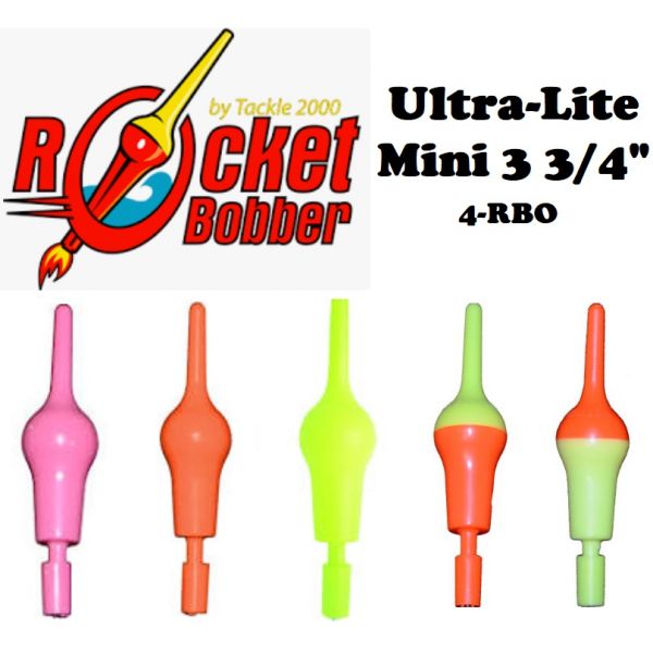 Bill Lewis Rocket Bobber 3.75 Ultra-Lite Series 1pk (Select Color) 4-RB -  Fishingurus Angler's International Resources