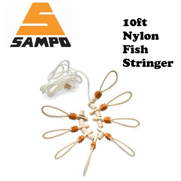 Sampo 10ft Nylon Fish Stringer SMP-310
