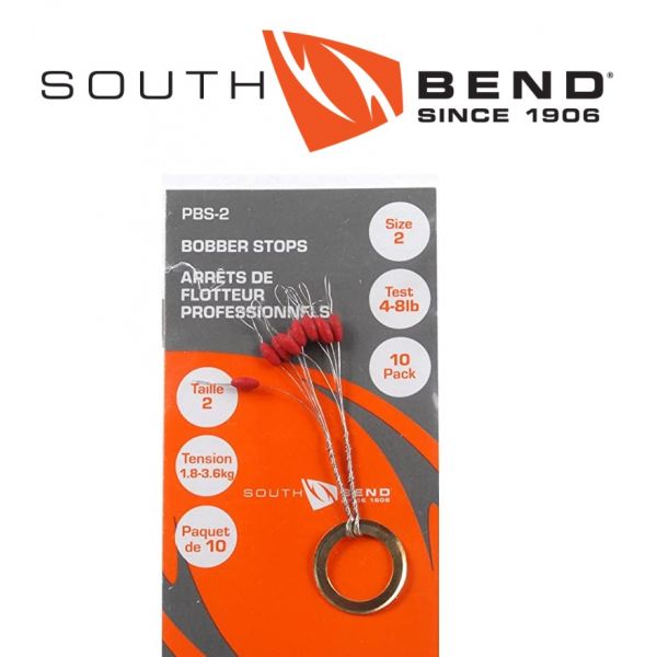 SOUTHBEND BOBBER STOPS (SELECT SIZE) PBS