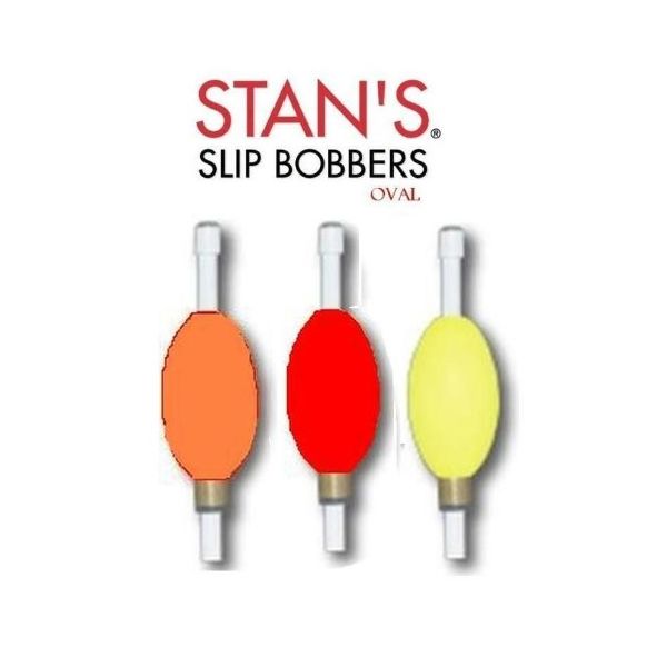 Stan's Slip Bobbers Oval Slip Float 1pk (Select Color) 50- - Fishingurus  Angler's International Resources
