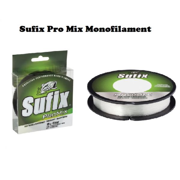 Sufix Pro Mix Monofilament Line (Select Size) 602-0C - Fishingurus Angler's  International Resources