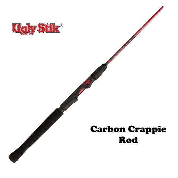 Ugly Stik Carbon Crappie 6'9 Ultralight Spinning Rod USBCRSP691UL