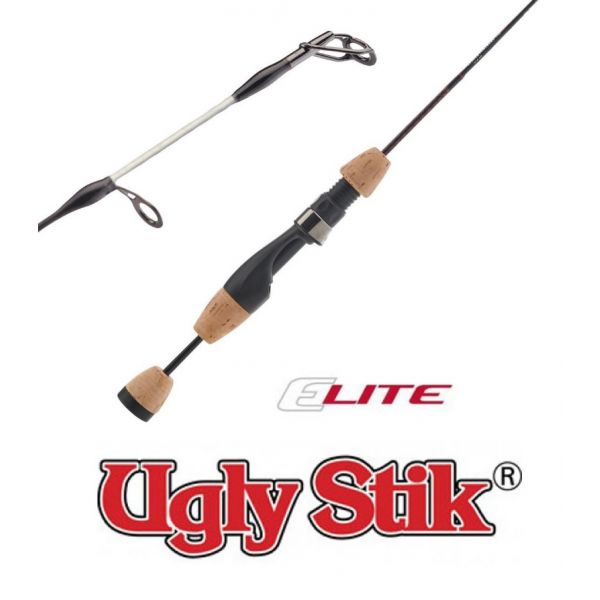 Ugly Stik Elite Ice Rod 27 Medium USELTICE27M - Fishingurus Angler's  International Resources
