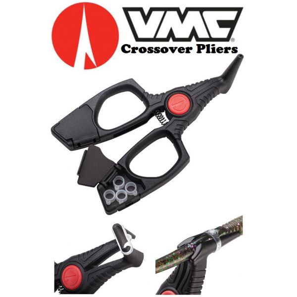VMC Crossover Pliers w/ Spare 6mm Rings CRSP - Fishingurus