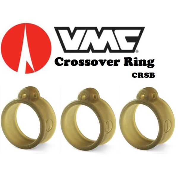 VMC Crossover Rings Green Pumpkin 10pk (Select Size) CRSRG