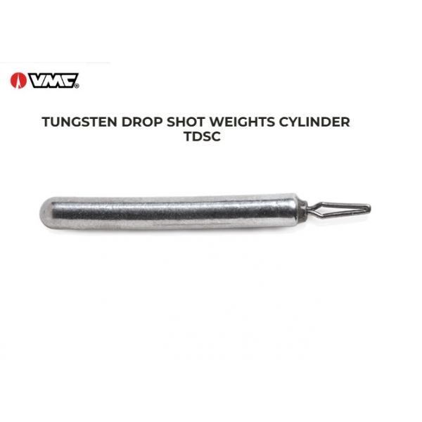 VMC Tungsten Cylinder Drop Shot Weights