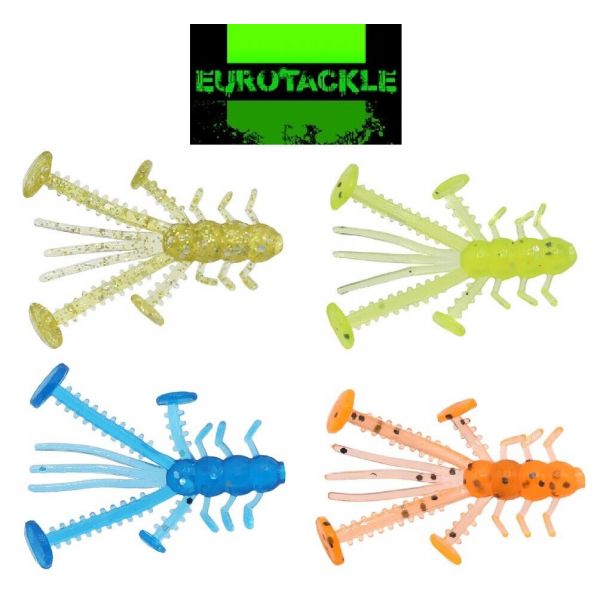 Eurotackle Micro Finesse Crazy Critter Soft Plastic 1.1 8-Pack (Select  Color) - Fishingurus Angler's International Resources
