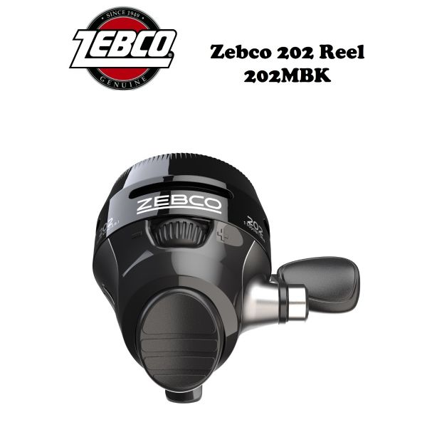 Zebco 202 Spincast Reel 2.8:1 10lb Test 202MBK