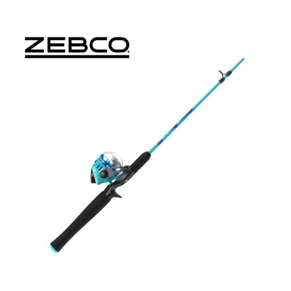 Zebco Splash 4ft Blue Spincast Combo YSPLSCJBLA - Fishingurus