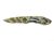 Smooth Camo Knife 7'' Folding 75310