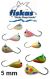 Fiskas Tungsten Hand Painted Ice Jig 5mm