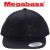 Megabass Psychic Snapback Hat (Blackout) 0468746708