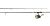 Daiwa D-Shock Spinning Combo 1BB