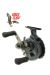 Eagle Claw In-Line Ice Reel LH Retrieve (Carbon Fiber) ECILIR