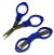Gamakatsu Folding Braid Scissors with Split Ring Opener