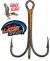 Eagle Claw Lazer Sharp 2X Treble Hooks