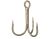 Gamakatsu Treble Hook Round Bend ( Bronze )