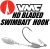 VMC Weighted Heavy Duty Bladed Swimbait Wide Gap Hook